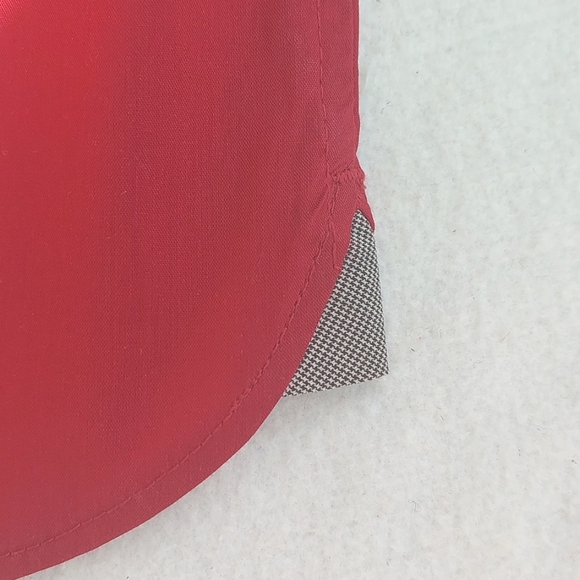 VAN HEUSEN Never Tuck Slim Fit button down woven shirt NWT - Picture 7 of 10